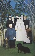 Henri Rousseau A Country Wedding oil painting